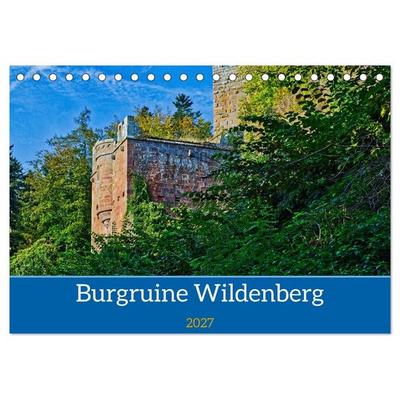 Burg Wildenberg (Tischkalender 2027 DIN A5 quer), CALVENDO Monatskalender