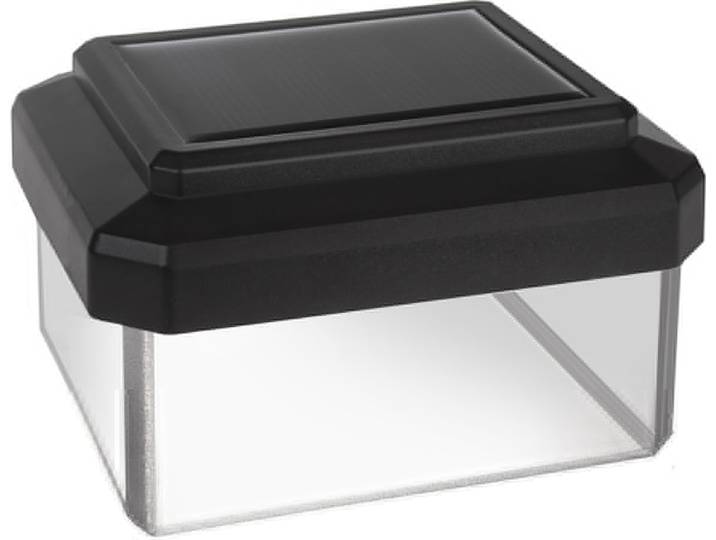 Poteau de clôture Lampe solaire avec capteur crépusculaire