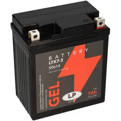 Batterie 12V 7Ah für Motorrad Startbatterie MG LTX7-3