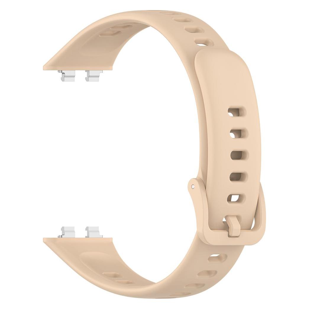 Techsuit - Watchband (W081) - Huawei Band 11 / Band 11 Pro - Beige (Silicone) (68332363)
