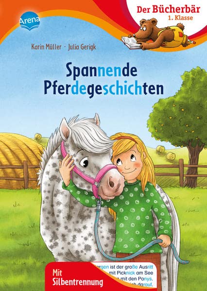 Karin Müller - Spannende Pferdegeschichten: Bücherbär: Erstlesebuch, Pferdegeschichten für die 1. Klasse, mit Silbentrennung zum leichteren Lesenlernen (Der Bücherbär: 1. Klasse. Mit Silbentrennung) - Preis vom 17.10.2026 19:25:27 h