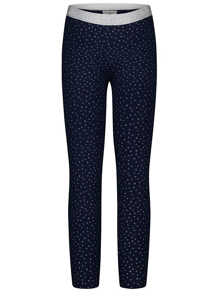Salt and Pepper Leggings in Dunkelblau - 134