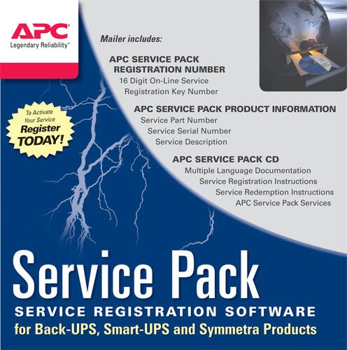 APC Service-Paket, 3 Jahre Garantieverlängerung WBEXTWAR3YR-SP-02
