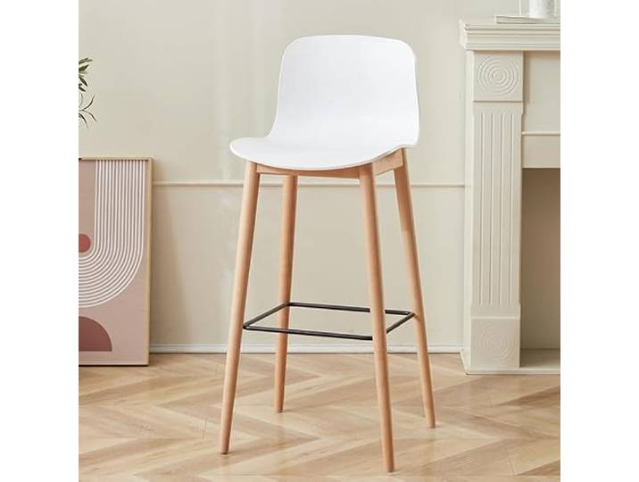 Bvn5kQ3dy Barstühle Rezeption verdickter hoher Hocker Barstuhl(Weiß)