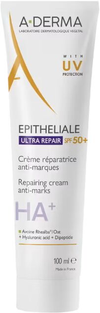 A-Derma Epitheliale Ultra Repair FPS50+ Creme Reparador Antimarcas 100ml