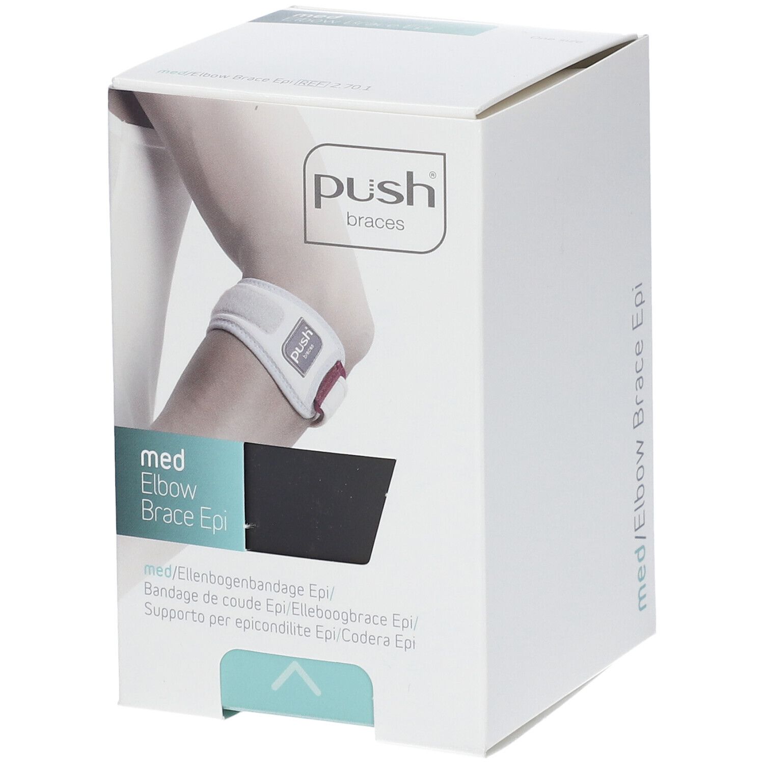 Push Med Elleboogbrace Epi Links/Rechts Verstelbaar 1 St Bandage(s)