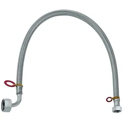 Grohe Druckschlauch 45417 flexibel M15x1 x3/4" 1500mm chrom, 45417000 45417000