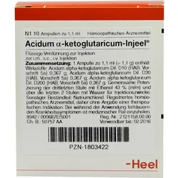 Acidum A Ketoglut Inj 10 ST