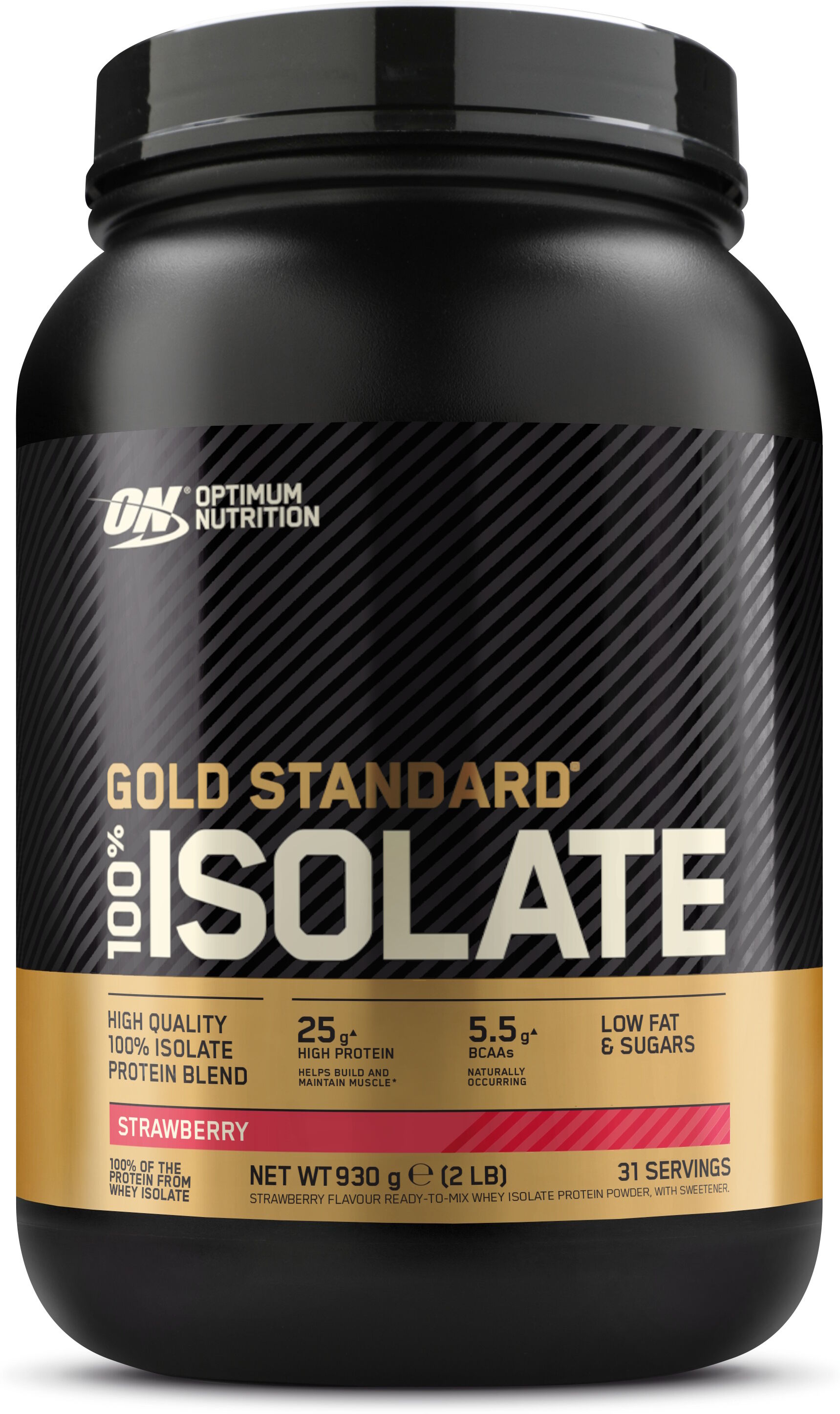 Optimum Nutrition GOLD STANDARD 100% ISOLATE Strawberry 930 g