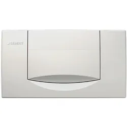 Geberit 200F Betätigungsplatte, Spül-Stopp-Spülung, 115.222.11.1, Farbe: weiß