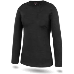 Normani, Damen, Funktionsshirt, Damen Merino Langarm-Shirt Mandurah (XL), Grau