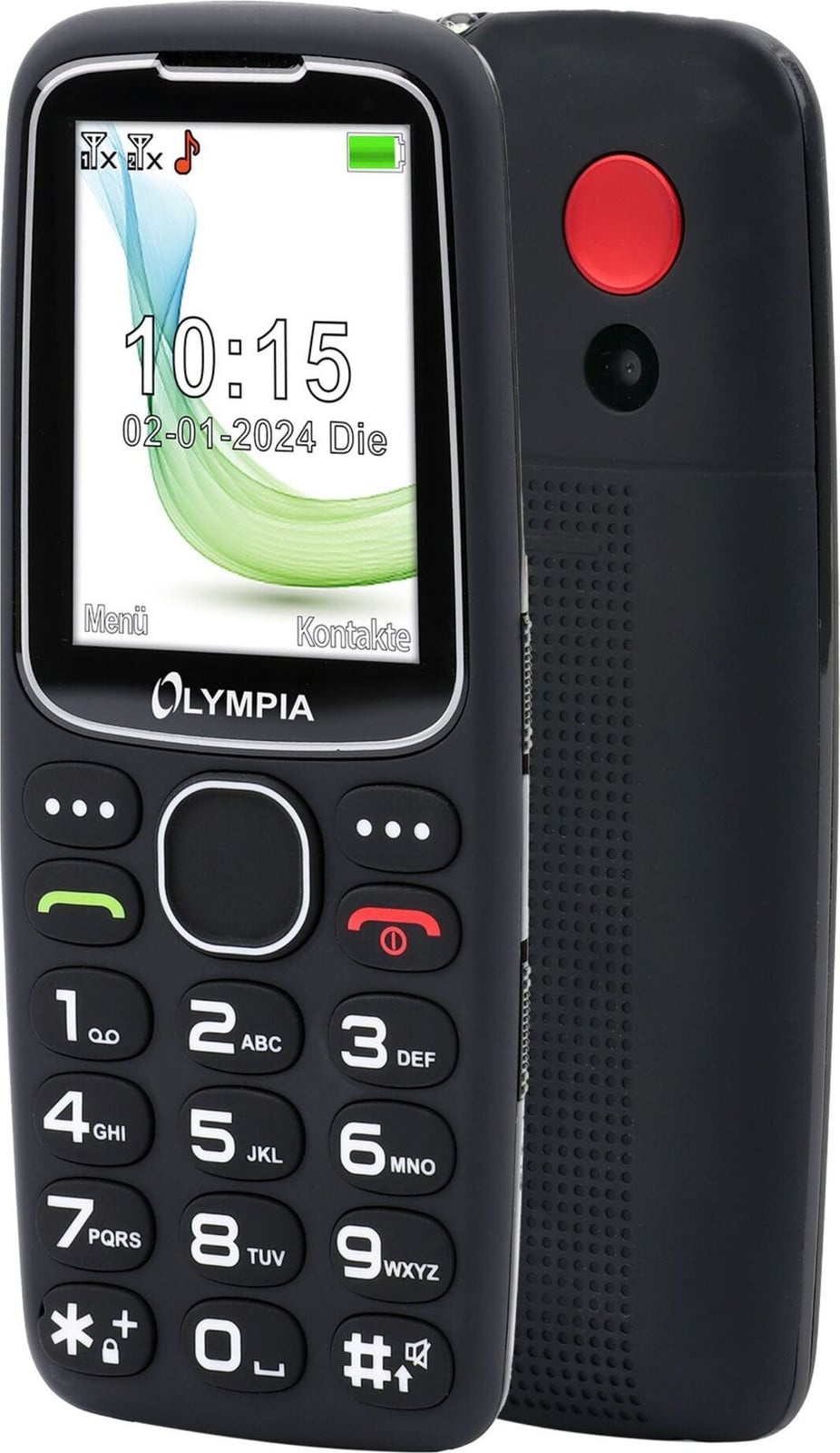 Olympia Mobiltelefon STAR zwart
