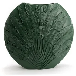 Blattvase 60 cm grün - Amadeus Harz 63x16 cm