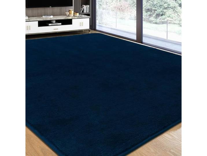 Tapis - AUCUNE - Rururug - 200 x 300 cm - Bleu marine - Antidérapant