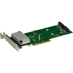 Supermicro Server ZUB Super Micro AOC-SLG4-2H8M2-O, Storage Controller