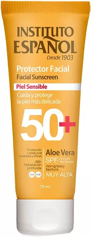 Instituto Español Facial Sunscreen for Sensitive Skin SPF50+ 75 ml