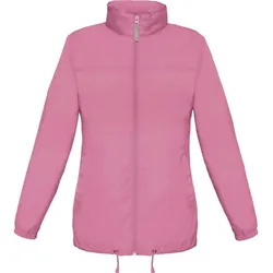 B&C Ungefütterter Damen Windbreaker Sirocco JW902 pixel pink XL