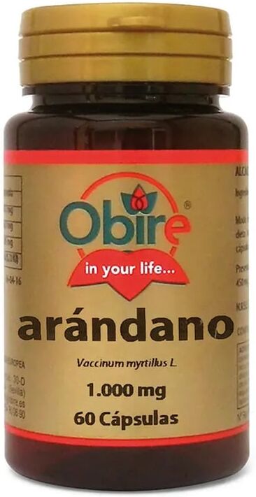 Obire ARÁNDANO 1000MG 60 Caps