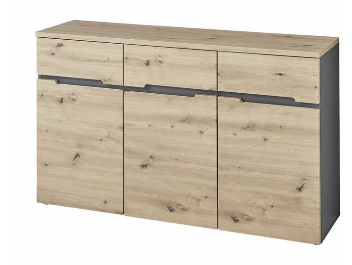 Voleo Sideboard DETROIT, Eiche Artisan, Holznachbildung