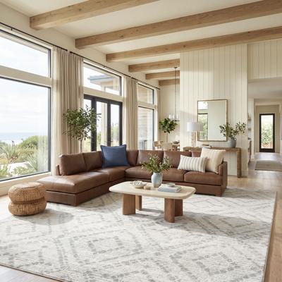 SAFAVIEH Adirondack Minerva Diamond Moroccan Distressed Rug