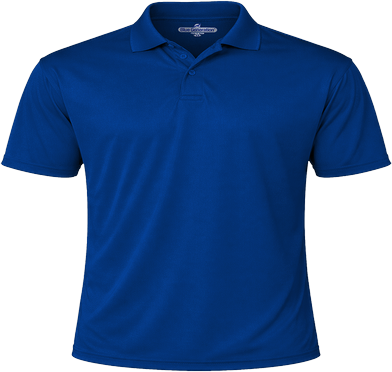 Blue Generation BL7300 Men's Bl G Mens Values/S Polo Shirt in Royal size 4XL   Polyester