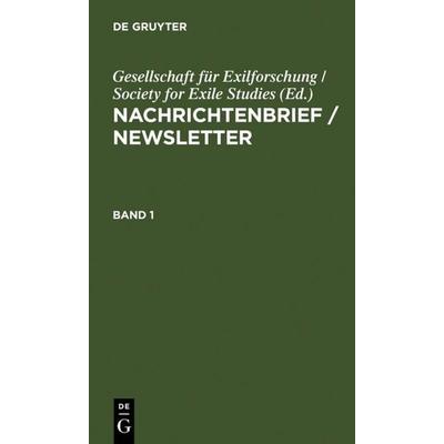 Nachrichtenbrief / Newsletter, Gebundene Ausgabe von , De Gruyter, 978-3-598-11243-0