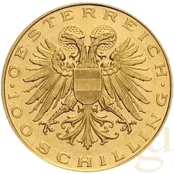 100 Schilling Republik Österreich