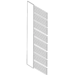 Zehnder yucca mirror Design-Heizkörper ZY701258A100000 YM-180-60, 1766 x 600 mm, anthracite