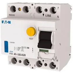 Eaton, Schutzschalter, FI-Schalter, allstromsensitiv, 40 A, 4p, 300305