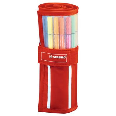 STABILO Premium-Filzstift - Pen 68 - 30er Rollerset - 30 Farben