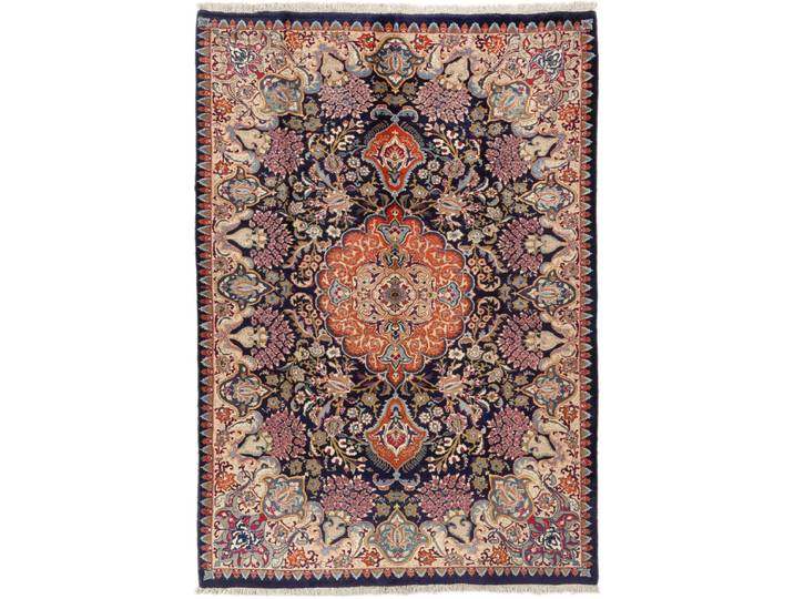 Mashhad Teppich 209x295 Handgeknüpft Orientteppich Perserteppich Wolle