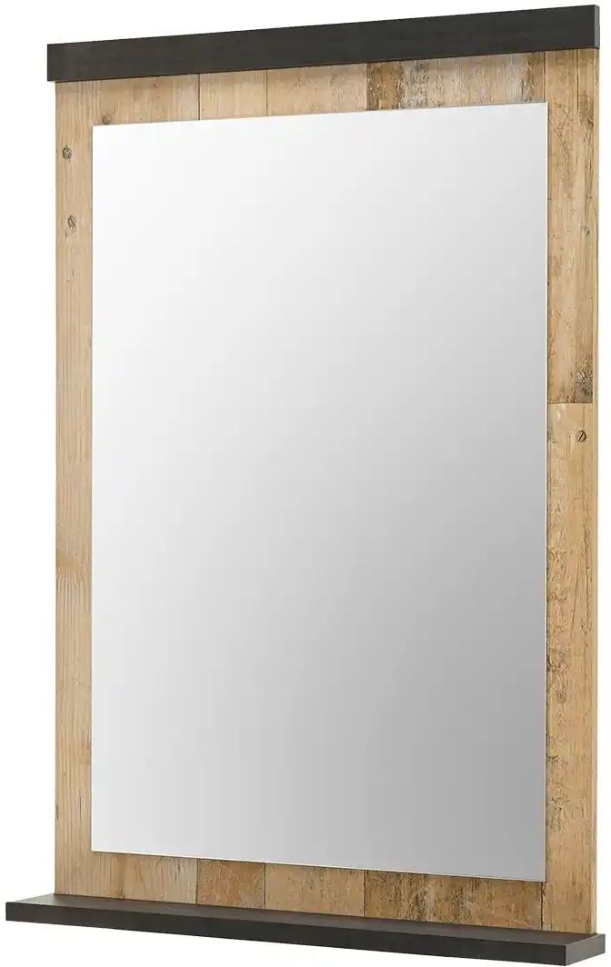 Höffner Spiegel mit Ablage  Sintra ¦ holzfarben ¦ Holzwerkstoff ¦ Maße (cm): B: 90 H: 65