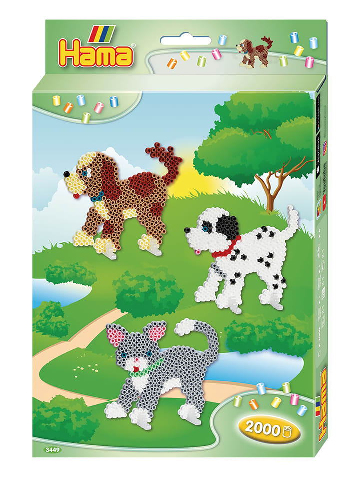 Hama Bügelperlenset "Hund und Katze" - ab 5 Jahren - onesize