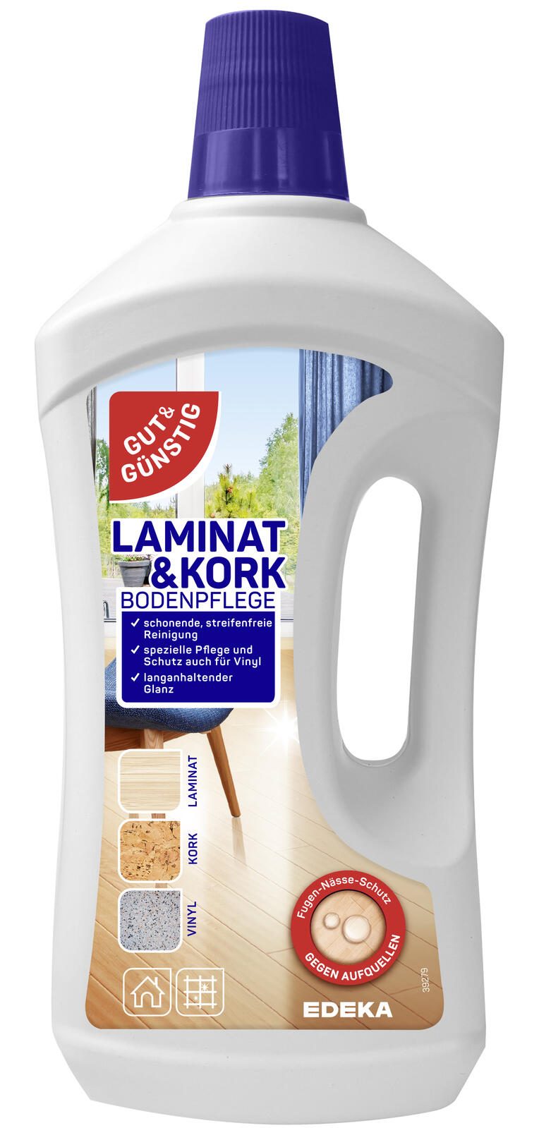 GUT&GÜNSTIG LAMINAT & KORK Bodenreiniger 1,0 l 6483078002