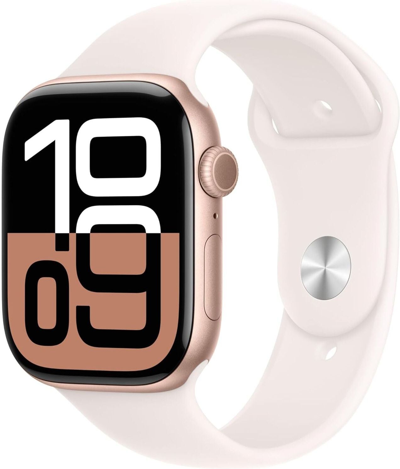 ECLAT Tech Ltd Apple Watch Series 10 (GPS + Cellular) 42mm - Rose Gold Blush S/M, New
