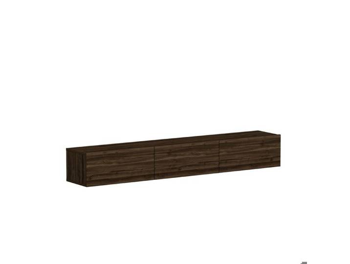 Meuble TV Terra - 180x31 4x26cm - flottant - noyer