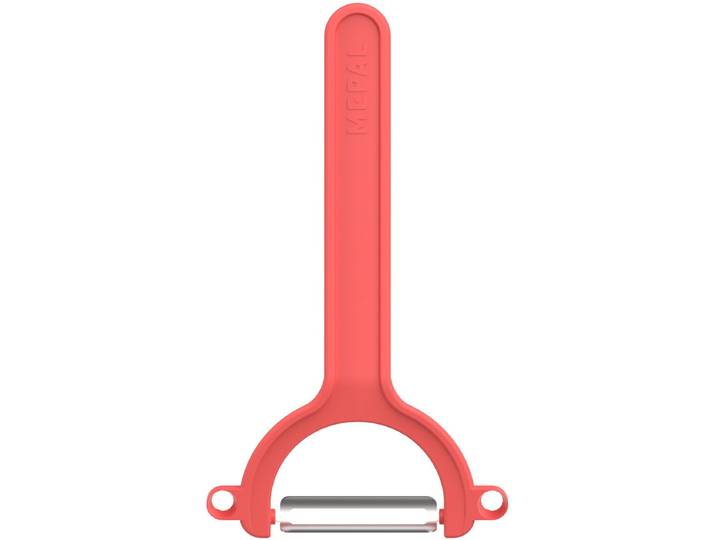 Mepal Dunschiller rvs Chef it - 17 cm - Aardappelschiller - Scherpe messen - Vaatwasmachinebestendig - Keukengerei - Coral