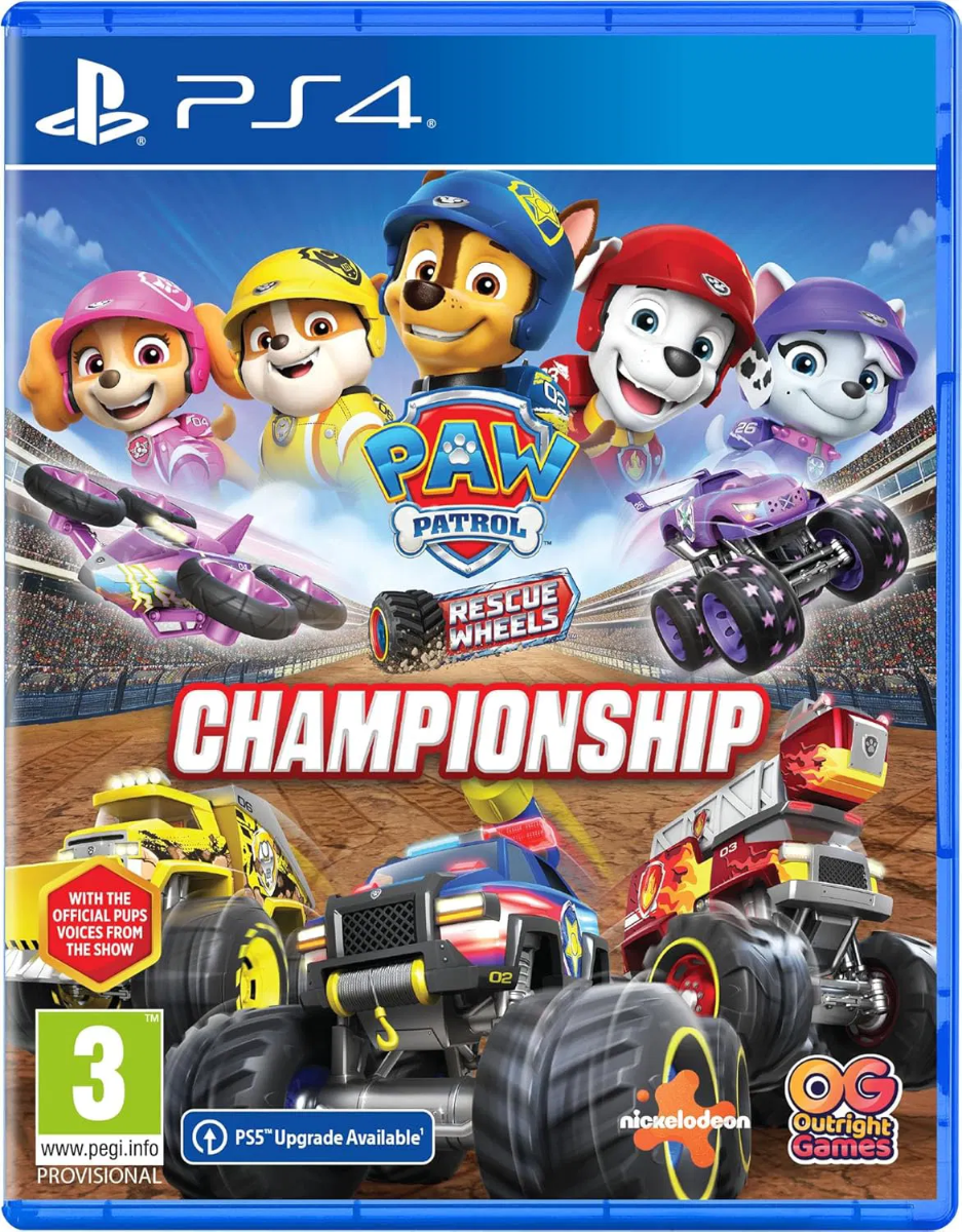Ryhmä Hau - Paw Patrol: Rescue Wheels Championship PS4