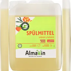 ALMAWIN Spülmittel Sanddorn Mandarine 5 Liter