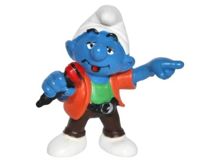 SCHLEICH 20451 Popsanger Smurf
