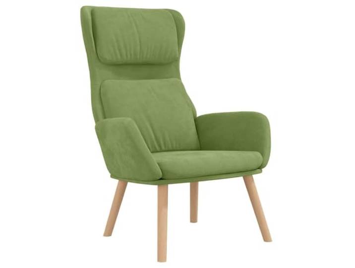 Makastle Relaxsessel Hellgrün Samt