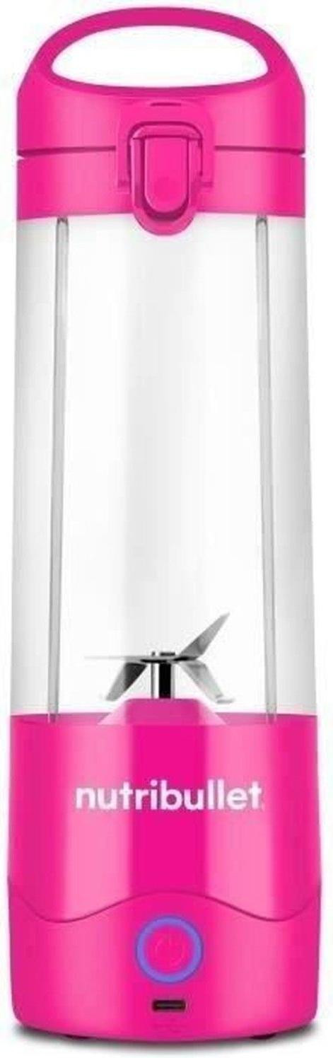 NutriBullet Portable Blender NBP003BP 70W - 0,475 l - Roze - Inclusief 1 fles