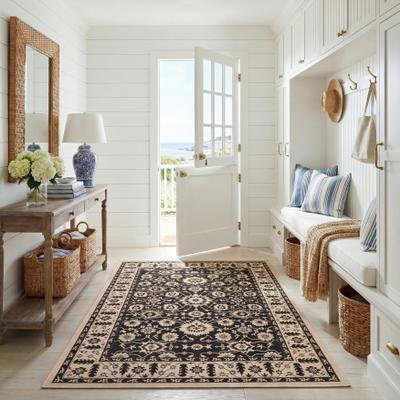 SAFAVIEH Courtyard Felicitas Indoor/ Outdoor Waterproof Patio Backyard Rug