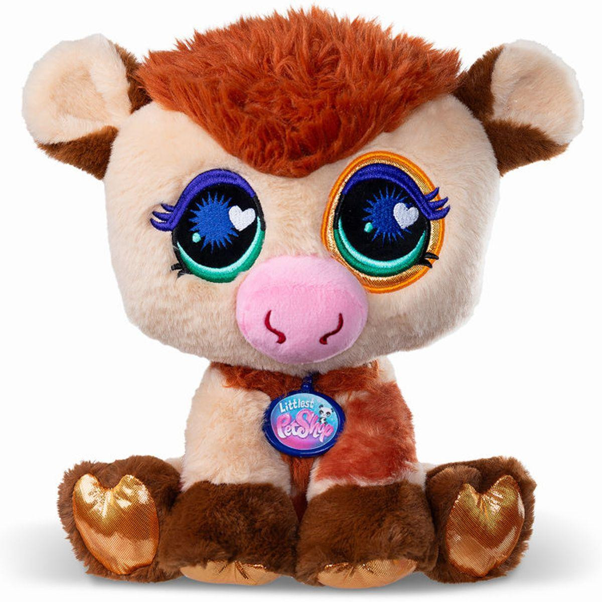 Bandai Littlest Pet Shop Knuffel Koe 25 cm