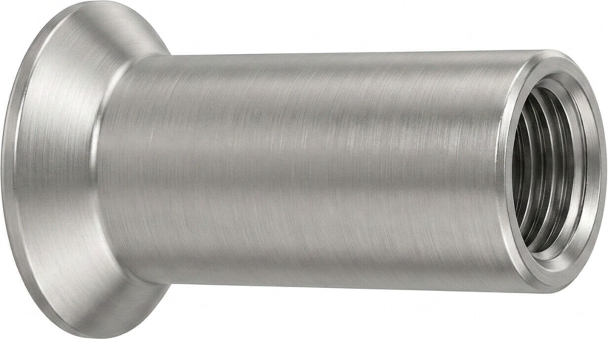 Hülsenmuttern Messing gal Ni Liko M 6 x 20 Ms Ni S ; Industrial Quality Supplies (889647300060020)