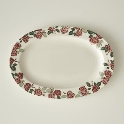 Bella Maison Rose Porcelain Serving Platter (Set of 2)