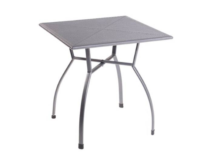 Greemotion Gartentisch Toulouse, Eisengrau, 70 x 70 cm