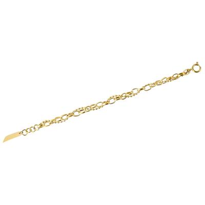 Armband ADELIA´S "Armband aus Edelstahl 18 cm", gold, Armbänder, Damen, 18cm, Edelstahl, Armband, Perfekt als Geschenk zum Valentinstag