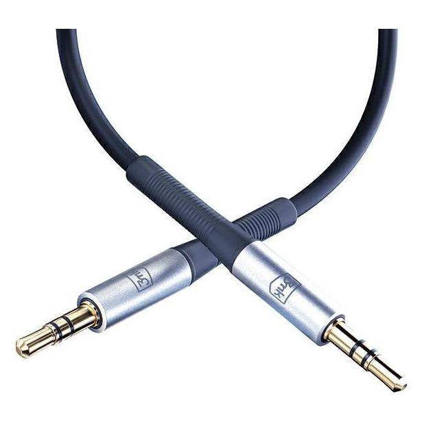 3MK Kabel AUX Jack 3,5 mm - Jack 3,5 mm 1m (1 m, AUX Kabel) (Jack 3,5 mm - Jack 3,5 mm)