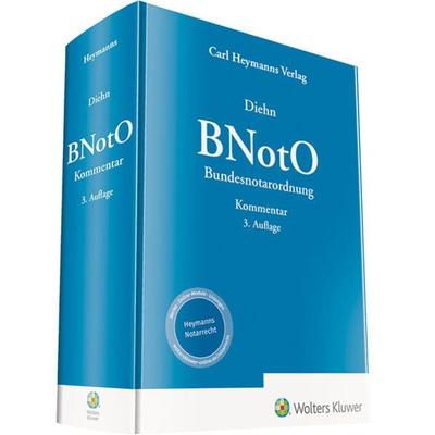 BNotO - Bundesnotarordnung, Gebundene Ausgabe von , Heymanns, Carl, 978-3-452-29811-9